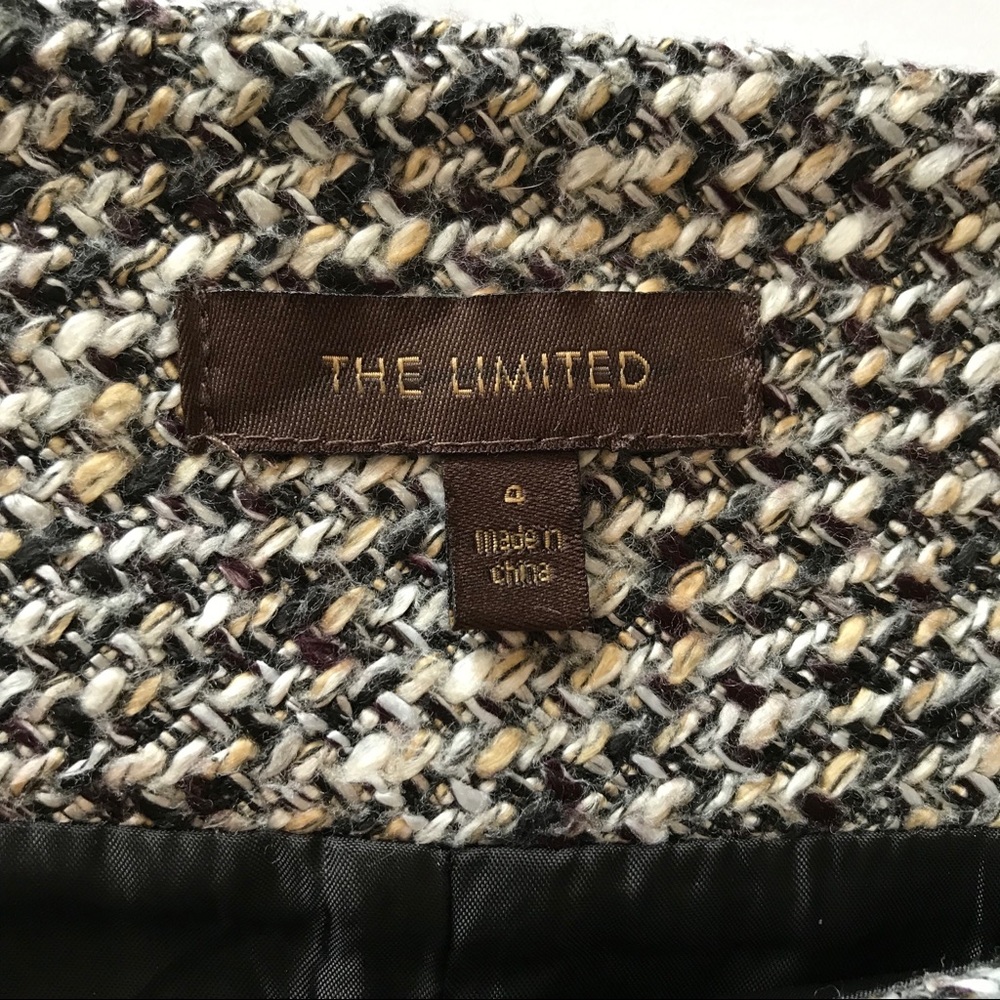 The Limited tweed pencil skirt, mini length - Picture 8 of 9